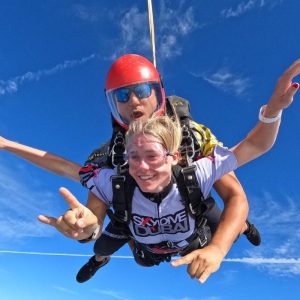 skydiving
