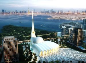 an iconic mosque in Emaar dubai