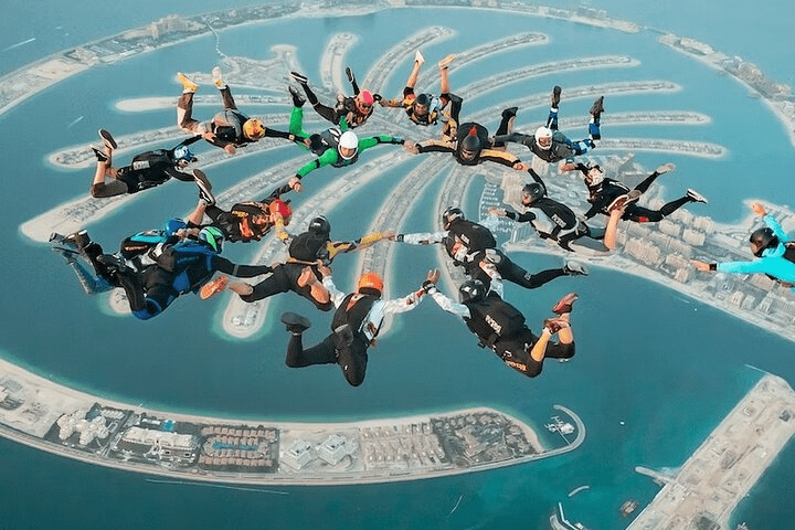 sky diving a sensational activity