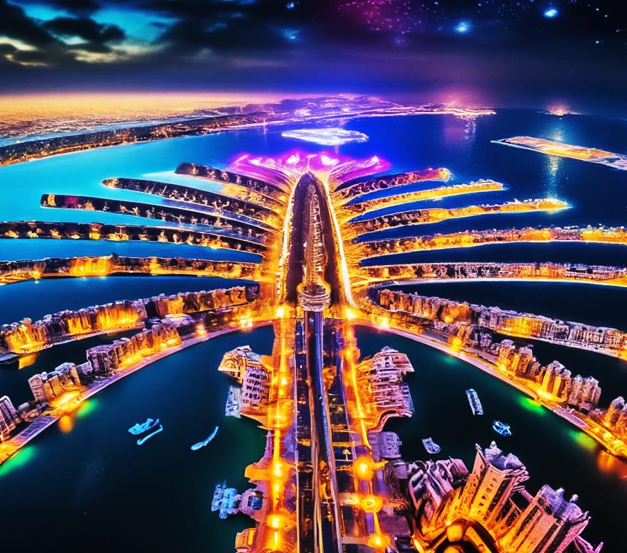 iconic palm island