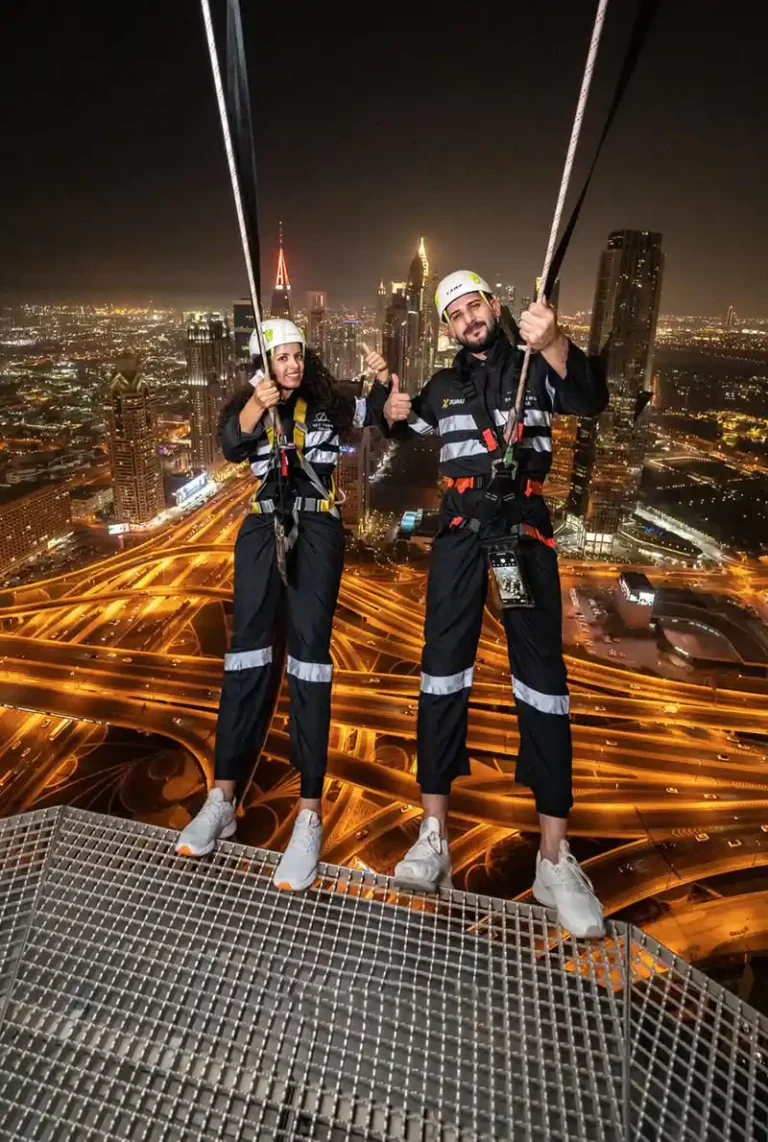 thrilling sky edge walk